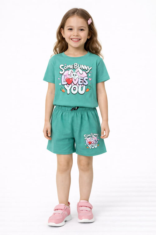 doree premium girls tshirt-pant set